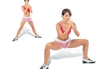 It is possible to make squats for varicose veins